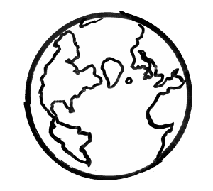 e-learning globe global animation whiteboard 