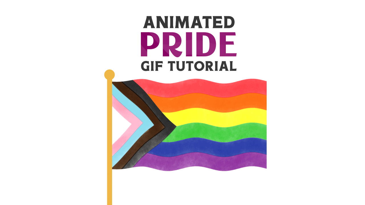 Animated Pride Gif After Effects Tutorial - Next Day Animations